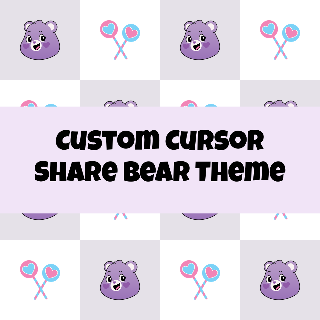 Custom Cursor Share Bear Theme